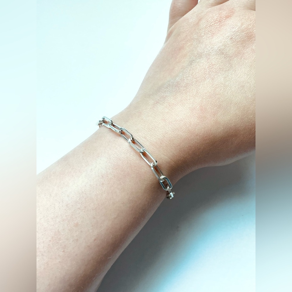Mía Fiore Sterling Silver Link Bracelet NWOT